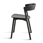 High Quality Chair in Ash Wood Made in Italy, 2 Pieces - Oslo Viadurini