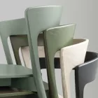High Quality Chair in Ash Wood Made in Italy, 2 Pieces - Oslo Viadurini