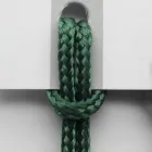 Luxury Chair with Armrests in Bleached Beech and Rope Made in Italy - Nora Viadurini