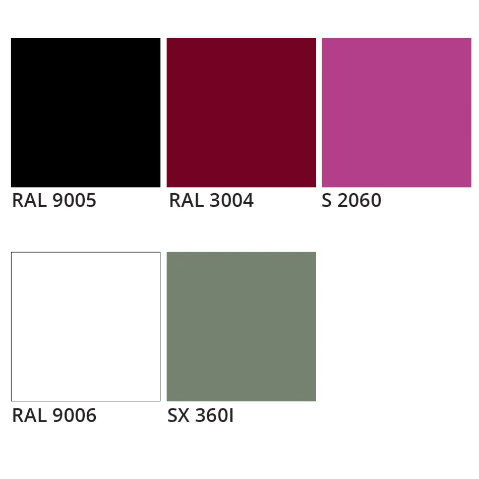 Luxury Fabric Chair with Metal Base Made in Italy, 2 Pieces - Alaska Viadurini