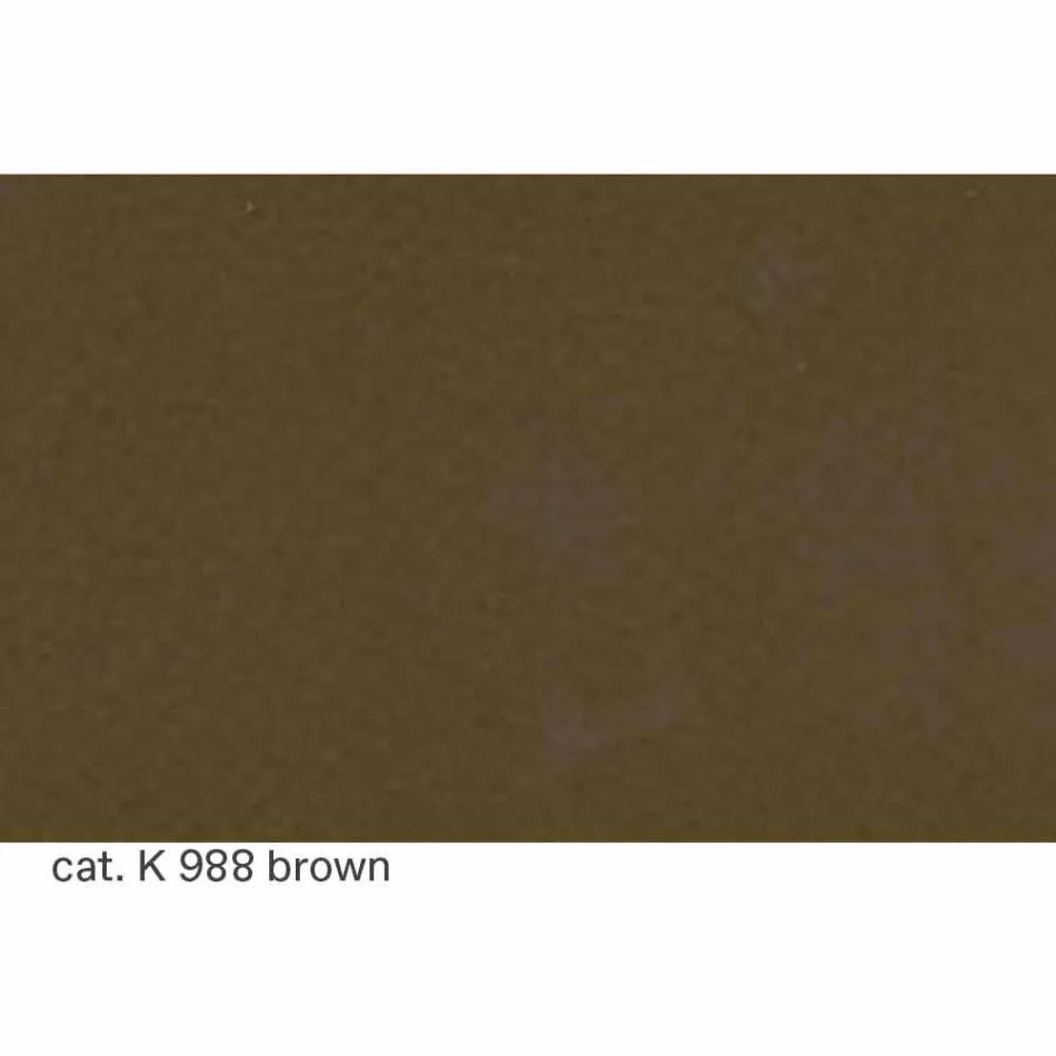 Swivel Chair in Lacquered Aluminium with Leather Seat Made in Italy - Cabiria Viadurini