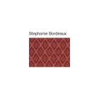 Chair in Wood and Fabric Classic Design Crossed Backrest - Debussy Viadurini