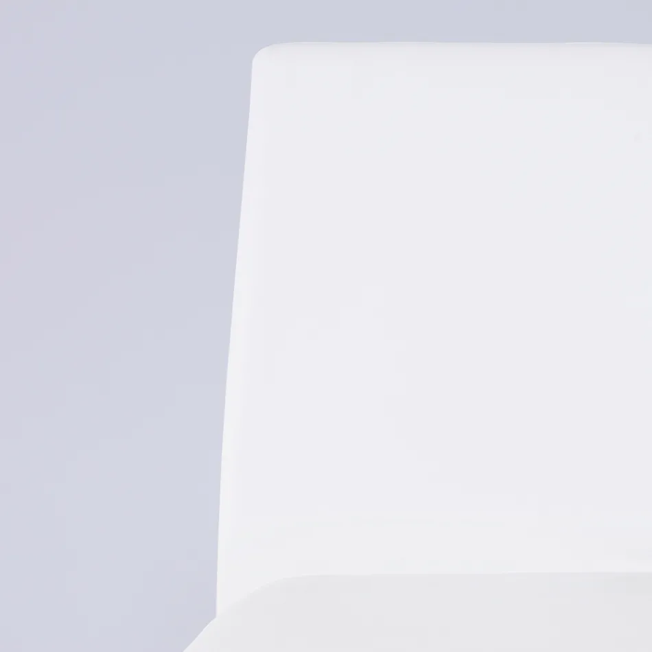 Modern Lounge Chair in Eco-Leather and Metal Made in Italy - Reka Viadurini