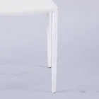 Modern Lounge Chair in Eco-Leather and Metal Made in Italy - Reka Viadurini