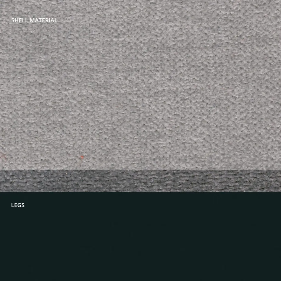 Modern chair in fabric and triangle legs made in Italy, Oriella Viadurini