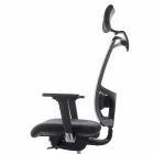 Operative and semi-executive chair in fabric produced in Italy Mina Viadurini