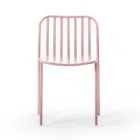 Stackable Metal Chair for Outdoor Made in Italy 2 Pieces - Simply Viadurini
