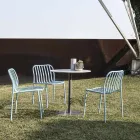 Stackable Metal Chair for Outdoor Made in Italy 2 Pieces - Simply Viadurini