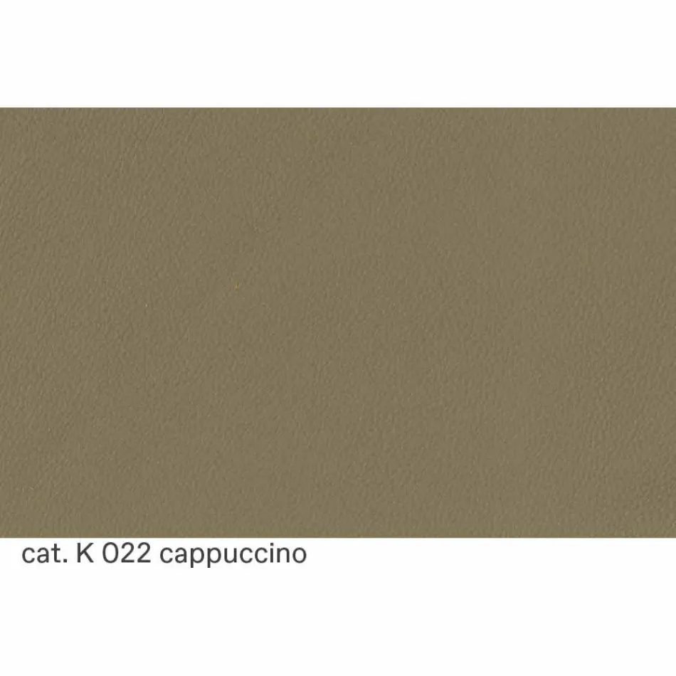 Dining Room Chair in Chromed Steel and Leather Made in Italy - Beniamino Viadurini