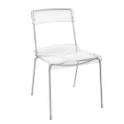 Plexiglass Dining Room Chair Made in Italy 2 Pieces - Charlotte Viadurini