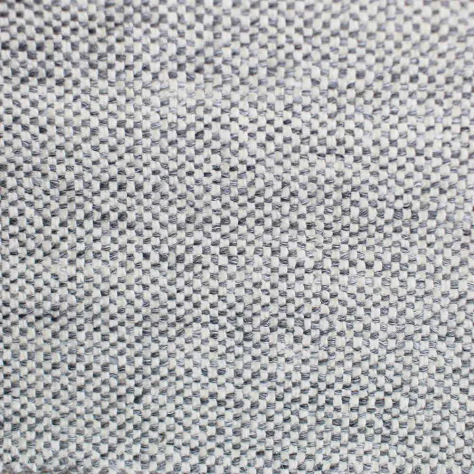 Fabric Dining Room Chair with Wooden Base Made in Italy - Coconut Viadurini