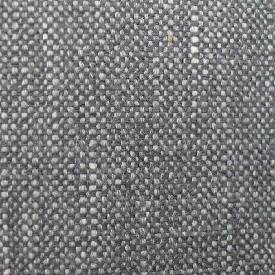 Fabric Dining Room Chair with Wooden Base Made in Italy - Coconut Viadurini