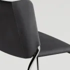 Dining Room Chair Covered in Ecoleather Made in Italy - Giulia Viadurini