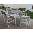 Folding Director Chair in Canvas Made in Italy, 2 Pieces - Susy Viadurini