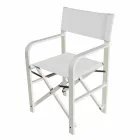 Folding Director Chair in Canvas Made in Italy, 2 Pieces - Susy Viadurini