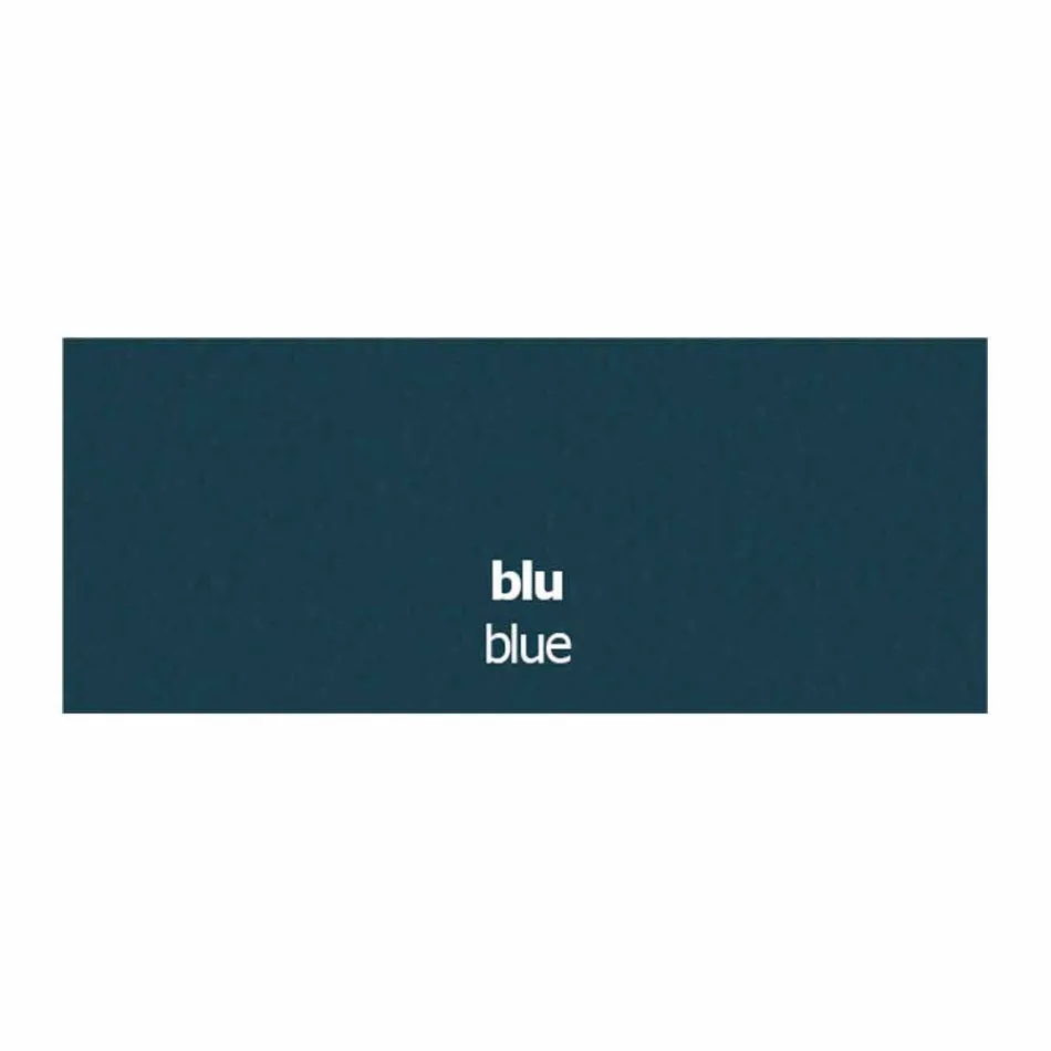 Leather Upholstered Chair with Metal Structure Made in Italy, 2 Pieces - Zinc Viadurini