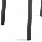 Design dining room chair in eco-leather Bessie XL, made in Italy Viadurini