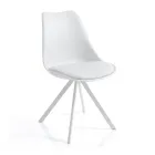 Dining Room Chair in Synthetic Leather and Polypropylene 4 Pieces - Shakira Viadurini