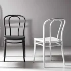 Dining Room Chair in Polypropylene Stackable Up to 10 Units, 4 Pieces - Gaya Viadurini