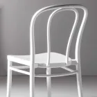 Dining Room Chair in Polypropylene Stackable Up to 10 Units, 4 Pieces - Gaya Viadurini