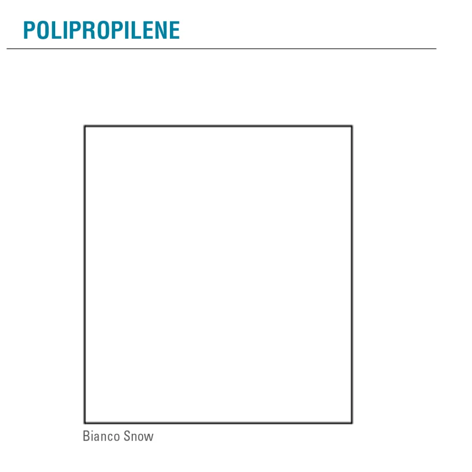 Lounge Chair in Wood and Polypropylene Made in Italy, 4 Pieces - Marbella Viadurini