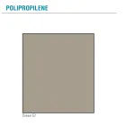 Lounge Chair in Wood and Polypropylene Made in Italy, 4 Pieces - Marbella Viadurini