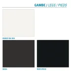 Metal Lounge Chair and Microfiber Seat Made in Italy, 2 Pieces - Fabiola Viadurini