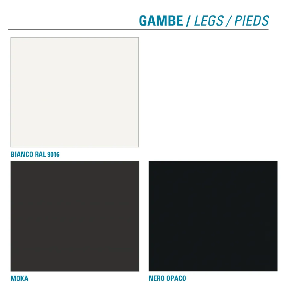 Metal Lounge Chair and Microfiber Seat Made in Italy, 2 Pieces - Fabiola Viadurini