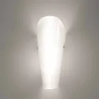 Selene Bloom handmade glass wall light in Italy 12x11 H 28 cm Viadurini