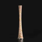 Selene Hourglass blown glass floor lamp Ø36 H175cm Viadurini