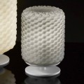 Selene Domino handmade table lamp, Ø15 H x 22 cm, modern design