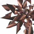 Selene Ginger pendant lamp in metal made in Italy Ø80 H200cm Viadurini