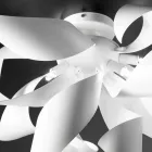 Selene Ginger metal ceiling lamp produced in Italy Ø50 H35cm Viadurini