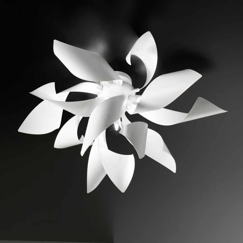 Selene Ginger metal ceiling lamp produced in Italy Ø50 H35cm Viadurini