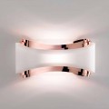Selene Ionica handmade steel wall lamp, 43x12xH20 cm, modern design