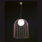 Selene Kluvì blown glass pendant lamp Ø54 H 70 / 200cm Viadurini