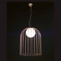 Selene Kluvi pendant lamp made of blown glass, Ø54 H 70/200cm 