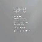 Selene Scudo two-tone wall lamp in modern design 29x15xH16 cm Viadurini