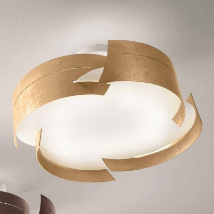Selene Vultur designer ceiling lamp Ø59.5 H 25cm made in Italy Viadurini