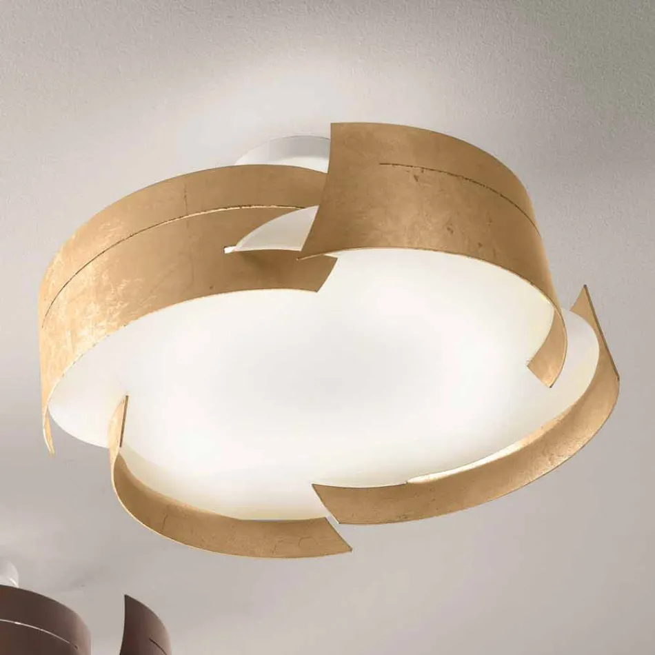 Selene Vultur designer ceiling lamp Ø59.5 H 25cm made in Italy Viadurini