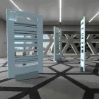 Booth Design Modern Wall Code Made in Italy Viadurini