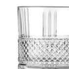 Low Tumbler Glasses Set in Decorated Eco Crystal 12 Pcs - Lively Viadurini