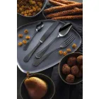 Complete Set of Luxury Design Stainless Steel Cutlery 24 Pieces - Boss Viadurini