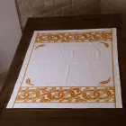 Linen Breakfast Service with Hand Crafted Single Piece - Brands Viadurini