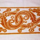 Linen Breakfast Service with Hand Crafted Single Piece - Brands Viadurini