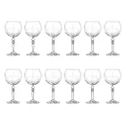 Gin Tonic Cocktail Glass Service in Eco Crystal 12 Pcs - Bromeo Viadurini