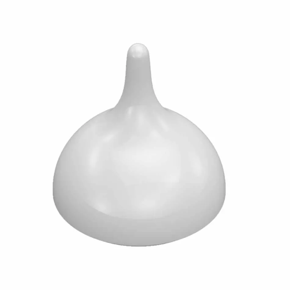 Modern Design Porcelain Aperitif Plates Set 8 Pieces - Galatino Viadurini