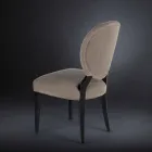 September 2 upholstered chairs with backrest worked BOUTONNE Sophia Viadurini