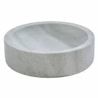 Modern bathroom accessories set in Montale grey stone Viadurini