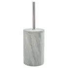 Modern bathroom accessories set in Montale grey stone Viadurini